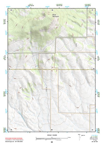 38105NW Page 68 Pikes Peak Topo Preview 1