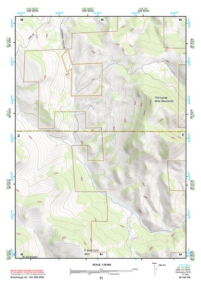 38105NW Page 71 Pikes Peak Topo Preview 1