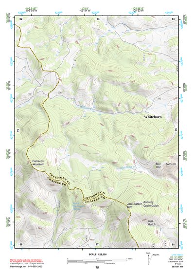 38105NW Page 75 Pikes Peak Topo Preview 1