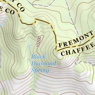 38105NW Page 75 Pikes Peak Topo Preview 3