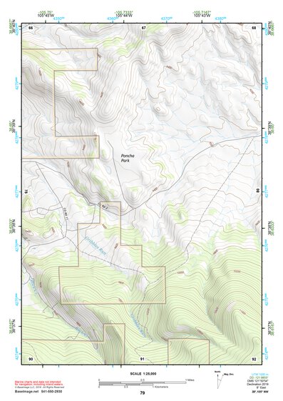 38105NW Page 79 Pikes Peak Topo Preview 1
