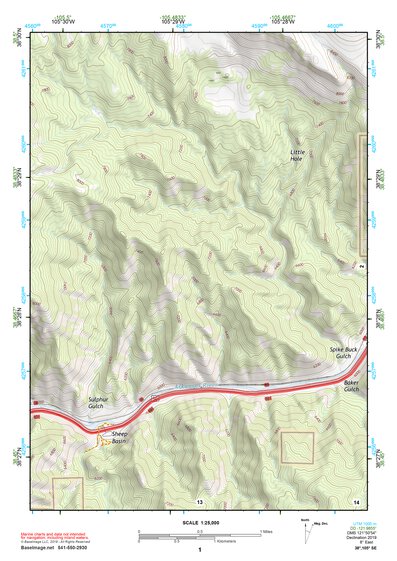 38105SE Page 1 Canon City Topo Preview 1