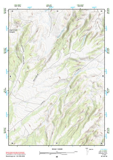 38105SE Page 45 Canon City Topo Preview 1