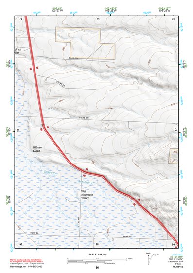 38105SE Page 86 Canon City Topo Preview 1