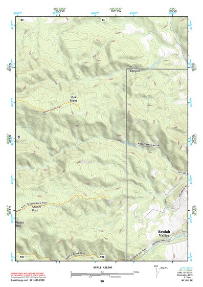 38105SE Page 96 Canon City Topo Preview 1