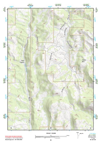 38105SW Page 8 Canon City Topo Preview 1