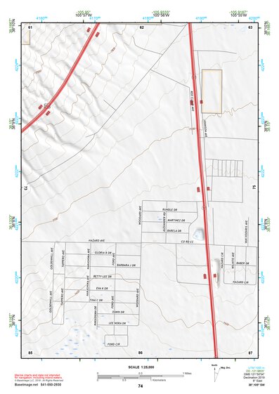 38105SW Page 74 Canon City Topo Preview 1