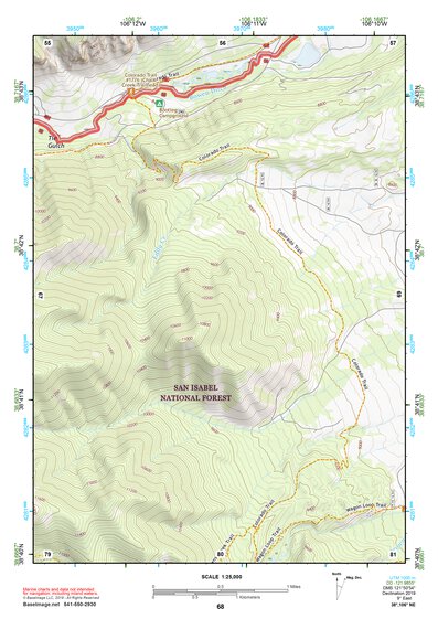 38106NE Page 68 Gunnison Topo Preview 1