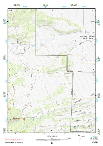 38106NE Page 69 Gunnison Topo Preview 1