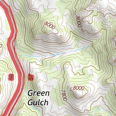 38106NE Page 72 Gunnison Topo Preview 3