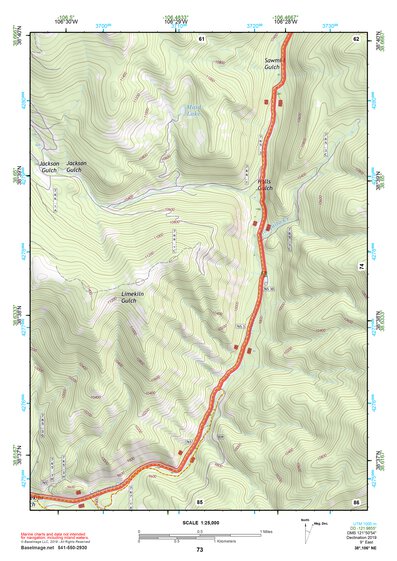 38106NE Page 73 Gunnison Topo Preview 1