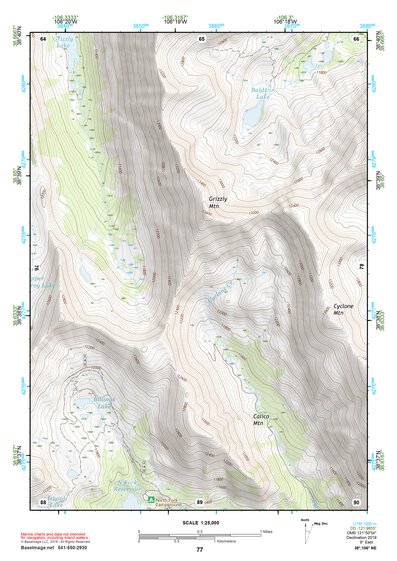 38106NE Page 77 Gunnison Topo Preview 1