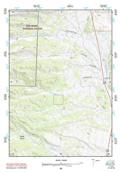 38106NE Page 82 Gunnison Topo Preview 1