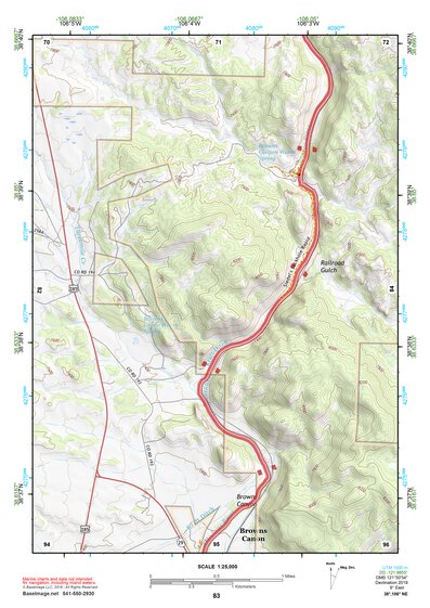 38106NE Page 83 Gunnison Topo Preview 1