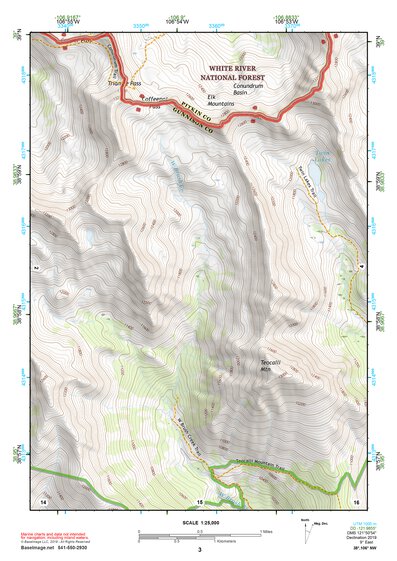 38106NW Page 3 Gunnison Topo Preview 1