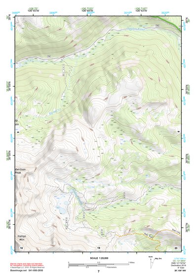 38106NW Page 7 Gunnison Topo Preview 1