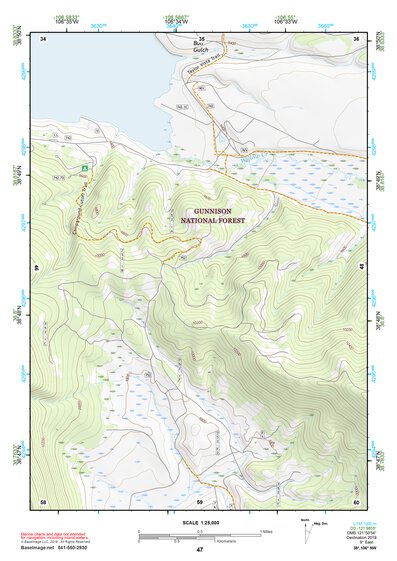 38106NW Page 47 Gunnison Topo Preview 1