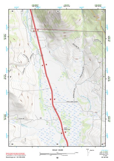 38106NW Page 52 Gunnison Topo Preview 1