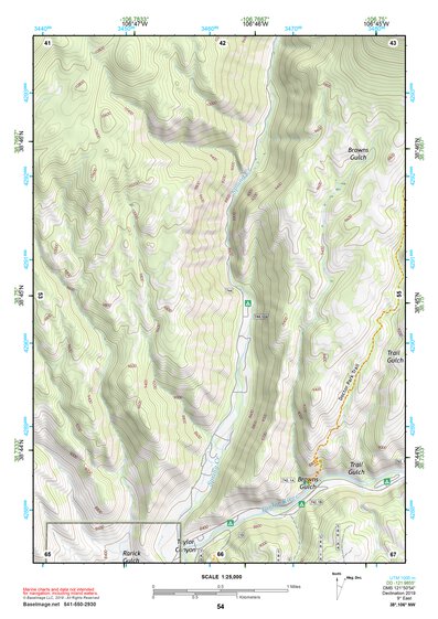 38106NW Page 54 Gunnison Topo Preview 1