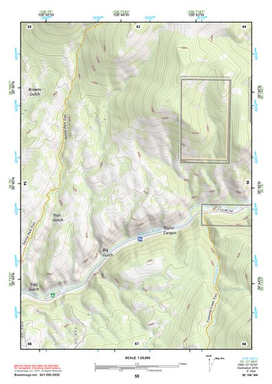 38106NW Page 55 Gunnison Topo Preview 1