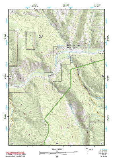 38106NW Page 56 Gunnison Topo Preview 1