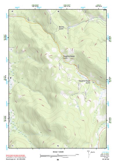 38106NW Page 60 Gunnison Topo Preview 1