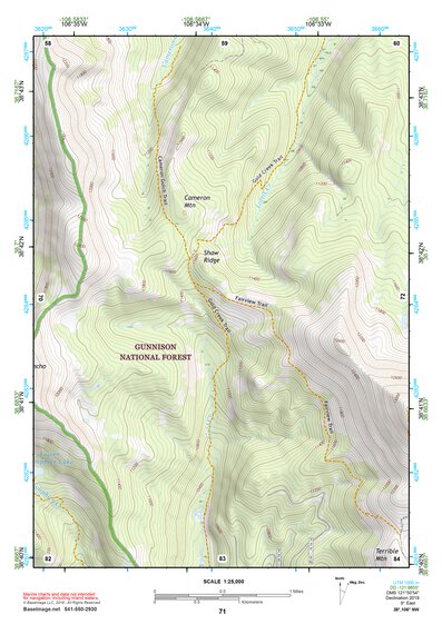 38106NW Page 71 Gunnison Topo Preview 1