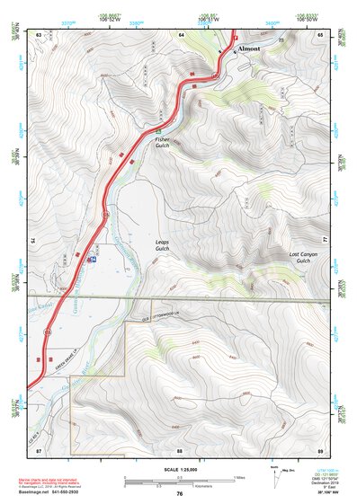 38106NW Page 76 Gunnison Topo Preview 1