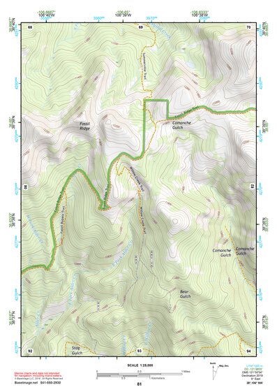 38106NW Page 81 Gunnison Topo Preview 1