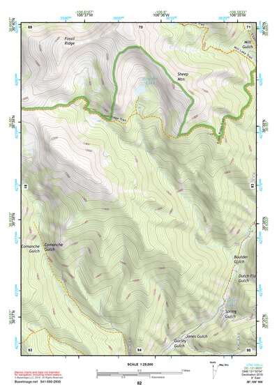 38106NW Page 82 Gunnison Topo Preview 1