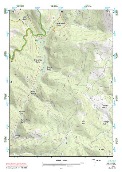 38106NW Page 83 Gunnison Topo Preview 1