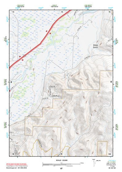 38106NW Page 87 Gunnison Topo Preview 1