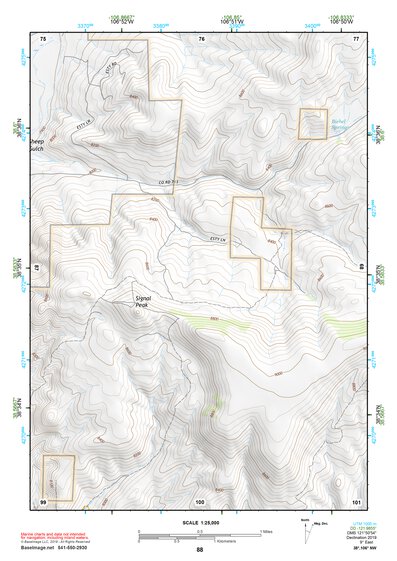 38106NW Page 88 Gunnison Topo Preview 1