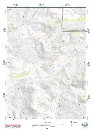 38106NW Page 89 Gunnison Topo Preview 1