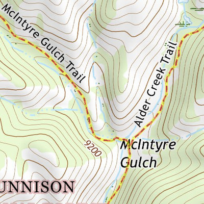 38106NW Page 92 Gunnison Topo Preview 3