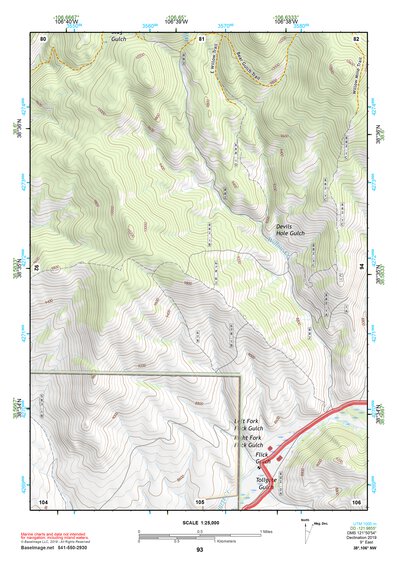 38106NW Page 93 Gunnison Topo Preview 1