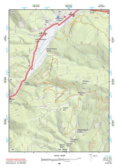 38106NW Page 96 Gunnison Topo Preview 1