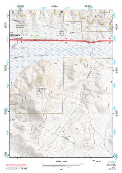 38106NW Page 99 Gunnison Topo Preview 1