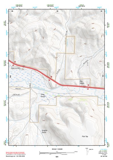 38106NW Page 101 Gunnison Topo Preview 1
