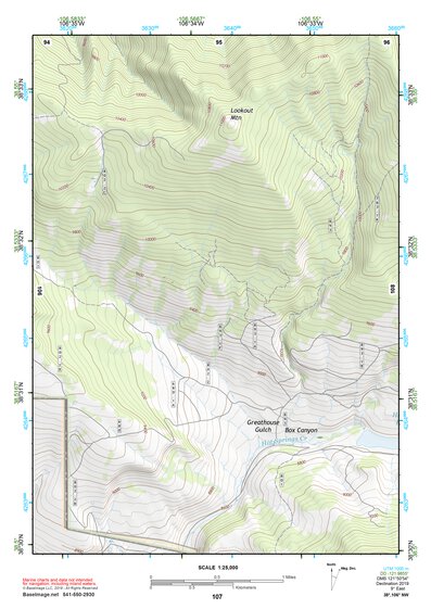 38106NW Page 107 Gunnison Topo Preview 1