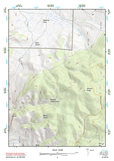 38106SE Page 1 Saguache Topo Preview 1