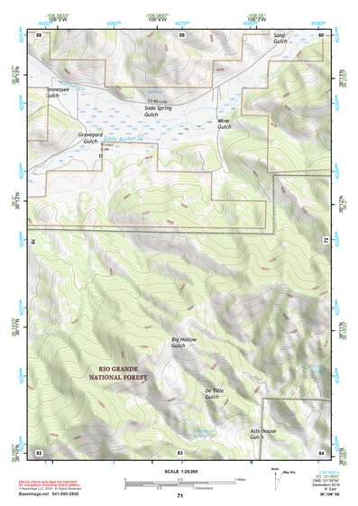 38106SE Page 71 Saguache Topo Preview 1