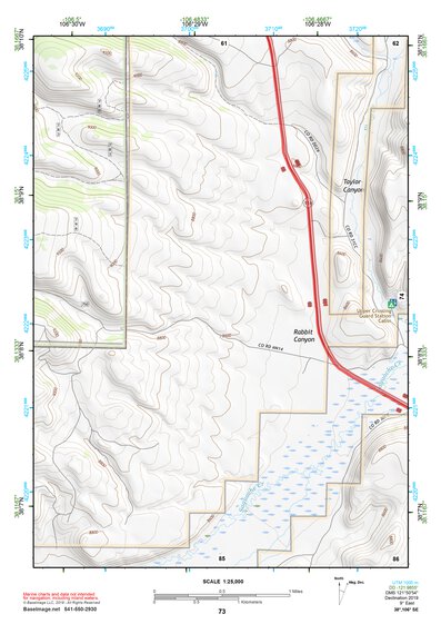 38106SE Page 73 Saguache Topo Preview 1