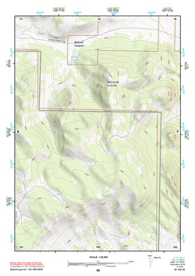 38106SE Page 90 Saguache Topo Preview 1