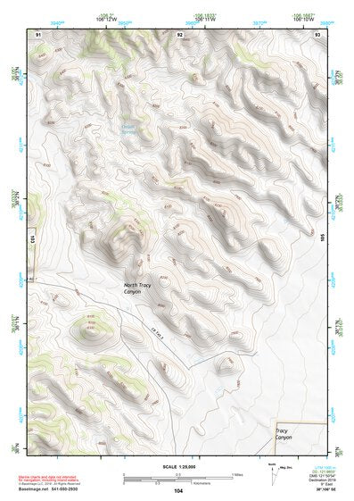 38106SE Page 104 Saguache Topo Preview 1