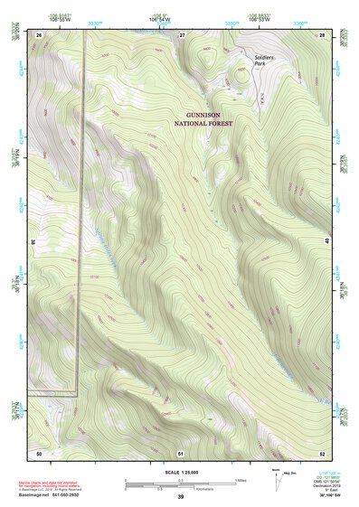 38106SW Page 39 Saguache Topo Preview 1