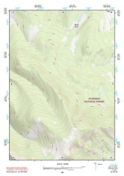 38106SW Page 40 Saguache Topo Preview 1