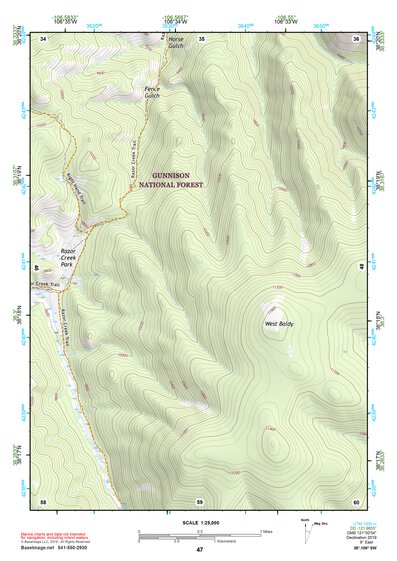 38106SW Page 47 Saguache Topo Preview 1