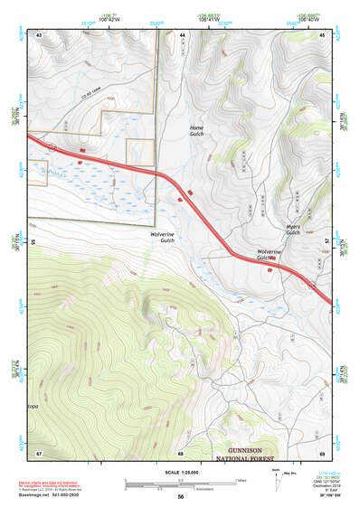 38106SW Page 56 Saguache Topo Preview 1