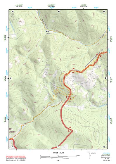 38106SW Page 59 Saguache Topo Preview 1